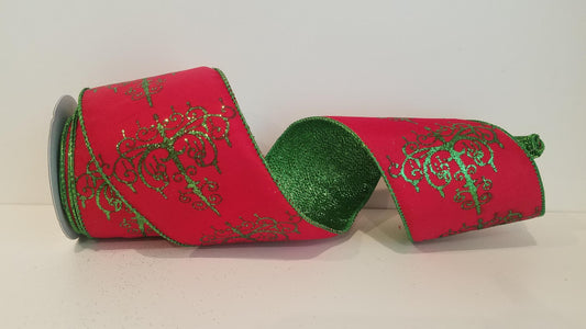 4" Dominion Wired Ribbon