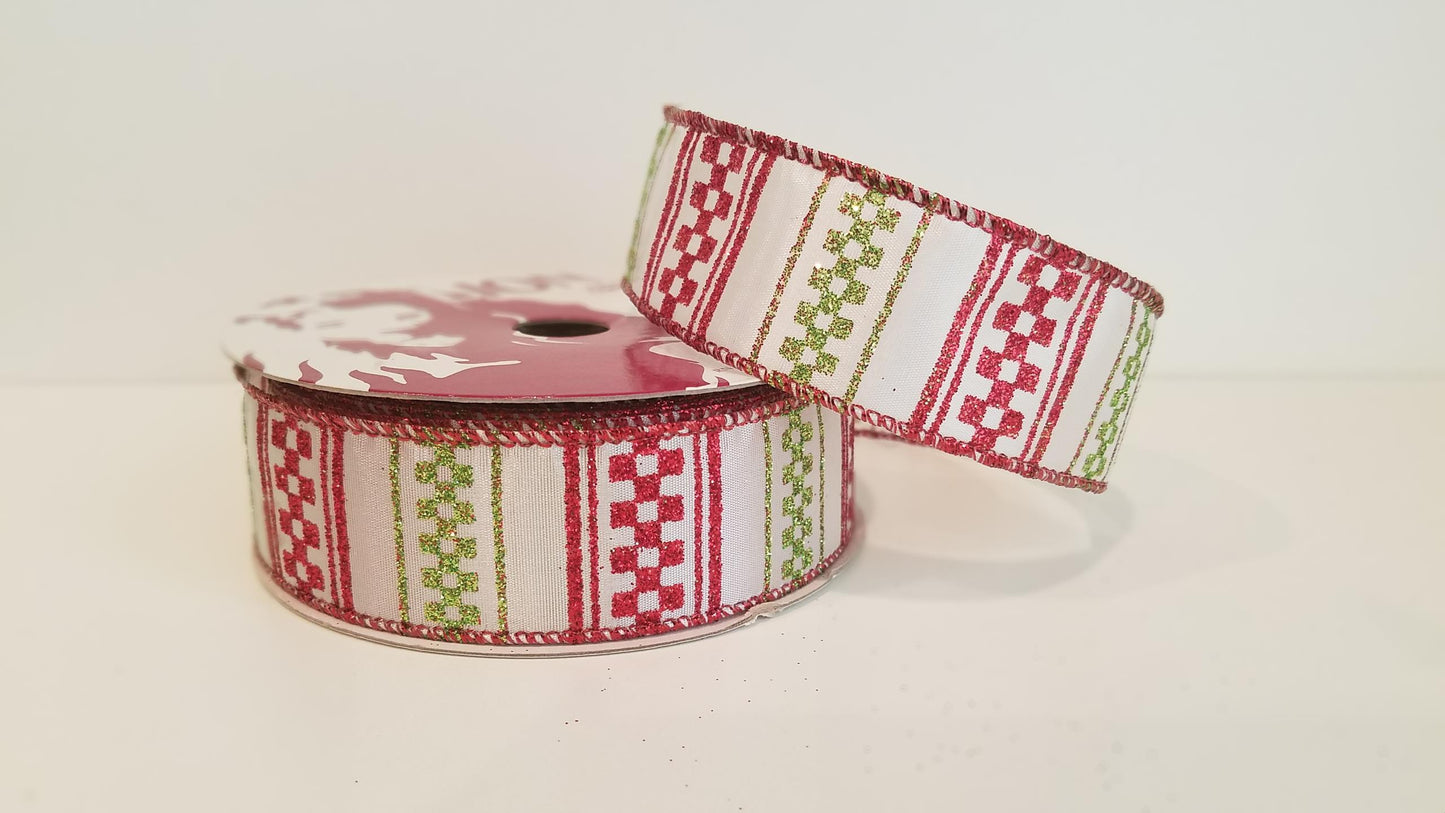 1.5" Tootsie Wired Ribbon